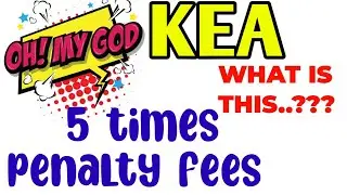 5 TIMES PENALTY FOR SEAT CANCELLATION...!!! OMG...!!!! WHAT IS THIS KEA...??? NO CLARITY...???
