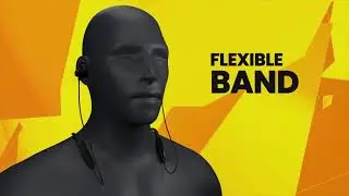 Mozu FlexiBand 100 Wireless Neckband/earphones 10 MM Driver High Bass sound effect