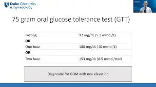 GDM Screening Lecture NC - Perinatal Region IV