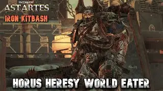 Horus Heresy World Eater Gameplay!! Iron Kitbash - Warhammer 40K: Space Marine 2 - Astartes Mod