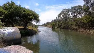 Fishing For Bream Next To The Train Tracks