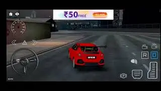 Red Colour Mini Colour Car Driving Missing Simulator Android Game Play on Road Drive 