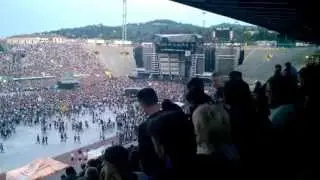 Vasco LiveKom 015 @Bologna Stadio Dall'Ara - Panoramica pubblico prima del concerto 02