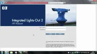 HP iLo 2 - Windows 7 SP1