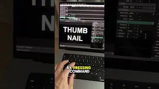 Shortcut for creating thumnbails in Resolume