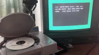 Loading my PS1 game from a CD for the first time
