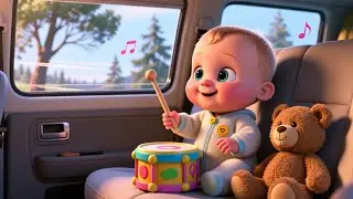Sunny Van Trip with Baby ☀️🚐🍼 | Kids Fantasy Song | Learn Numbers and Happy Routines