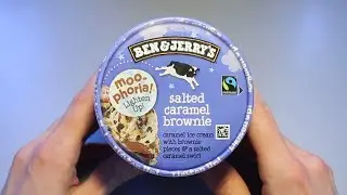 Обзор Ben & Jerry's Moophoria Salted Caramel Brownie