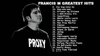 FRANCIS M - NONSTOP PINOY OPM ROCK VERSION MUSIC LISTENING