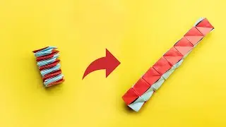 Learn to Make Spiral Cube with Paper through Origami Magic Cube Spiral Tutorial by 92 Crafts