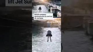 British company demonstrates its vertical lift Jet Suits