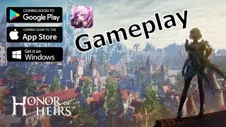 Honor of Heirs - Пробую новую MMORPG с Криптой , не топ, но... поиграть можно!