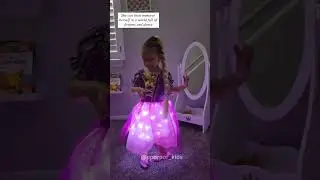 LED Princess Dress🎀#uporpor#short