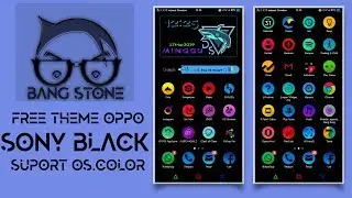 THEME OPPO SONY BLACK
