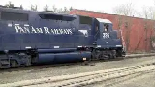 Pan Am Railways Switching In Nashua NH