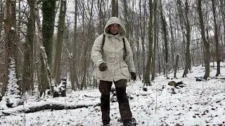 Schneetarn Jacke M/62 Schweden / Sverige F&ouml;rsvarets Sn&ouml;blues / anorak