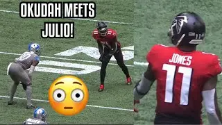 When Jeff Okudah MET Julio Jones 🔥 (WR Vs CB) 🚨 JEFF OKUDAH TRADED TO THE FALCONS!