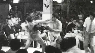 Ubon Royal Thai Air Force Base Boxing Display At the US Air Force NCO Club 1973 or 74 Vietnam War