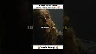 Cersei's Revenge on Septa unella 🔥🤯👑 #gameofthrones #ytshorts #shorts