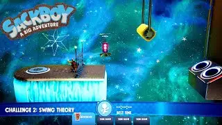 SackBoy: A Big Adventure: Swing Theory Challenge 2 Timed Level (PS5)