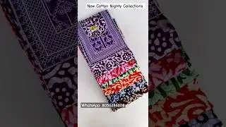 New Batik Cotton Nighty Collections/XXL/ #nighty #cottonnighty #batiknighties
