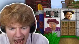Puffy REBUILT Tommy's House Into a BRITISH PRIDE STYLE! DREAM SMP
