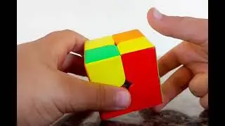 Cubo mágico 2x2. Segunda camada