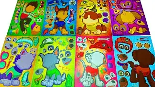 [🐾paper diy🐾] Paw Patrol Ultimate Rescue Collection 🛠️ Ryder, Skye, Chase, Rocky,...Satisfying ASMR