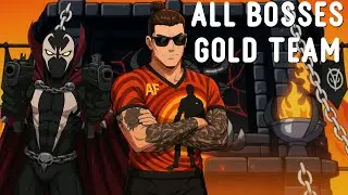 Hellspawn Fatal Tower all Boss Battles 20 to 200 using Gold Team + Rewards | MK Mobile