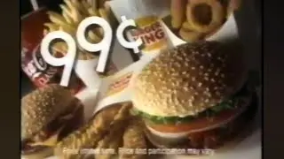 1998 Burger King 'Rodeo Burgers Small Soldiers' Commercial