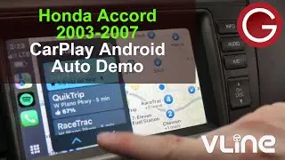 Easily add wireless CarPlay Android Auto to Honda Accord 2003-2007 factory stereo | GROM VLine HON1L