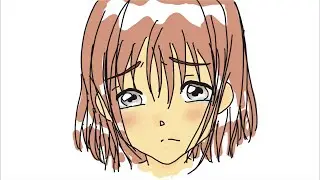 3分で描くイラスト｜16日目:女の子【色塗り】