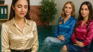 Recommend: super classy satin blouse// blouse beautiful ideas 