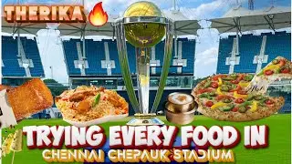 🏟 Chennai Chepauk Stadium Food Tour