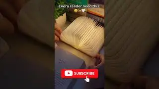 Creative Finds | Amazon Finds | Folding Book Lamp