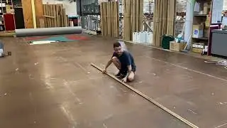Lets go behind the scenes | tretford Custom Rug in the making