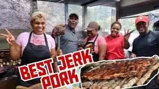 Quick stop For The Ultimate JERK PORK and JERK CHICKEN on MANCHESTER Hill.