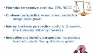 ACCA P3 Chapter 9 Objectives, Critical Success factors and benchmarking