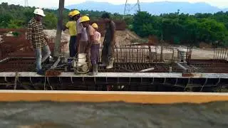 Pier segment concert casting in time lapse at KNRCL Salem
