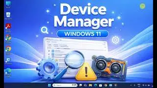 👨&zwj;💻How to Use Device Manager in Windows 11 Step-by-Step ⚙️💻 #computertips #tech #windows11 #viral