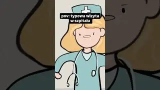 pov: NAJGORSZA wizyta w szpitalu #animacja #animacje #animation #pov #szpital