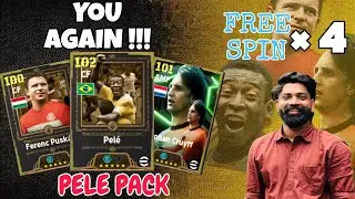 Monster Pack is back ⚡🥵| Pele,puskas,cruyff pack| efootball 2026| efootball malayalam
