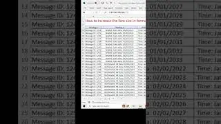Increase font size of text in formula bar