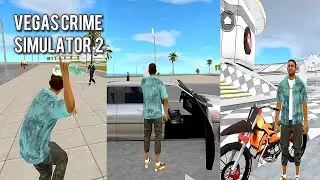 Vegas Crime Simulator 2 Gangster Game Kill Enemy - Android Gameplay Walkthrough