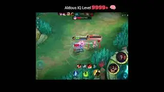 Aldous IQ Level 9999+ #mlbb #shorts #aldous #viral #reels #funny #mobilelegends