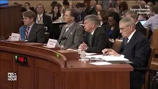 WATCH: Rep. Michael Turner&rsquo;s full questioning of George Kent and Bill Taylor- First impeachment