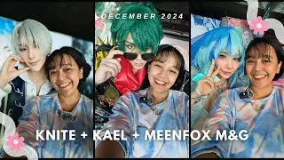 TRAVEL WITH ME | Meeting KNITE, KAEL PK and MEENFOX at CosNatsu Winter 2024!