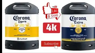 #beer Perfectdraft Pro Philips Black Corona Extra & Ligera double 4.5% ABV & 3.2% ABV