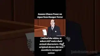 Insane Clown Posse On Aqua Teen Hunger Force (audio corrected)