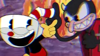 CUPHEAD VS DEMON BAT(BOSS BATTLE ANIMATION REMAKE)